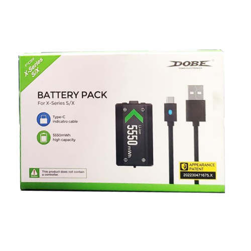 DOBE Controller Battery Pack 5550mAh Rechargeable Battery Packt USB C Charging Cable for Xbox One for Xbox Series | TYX-2611